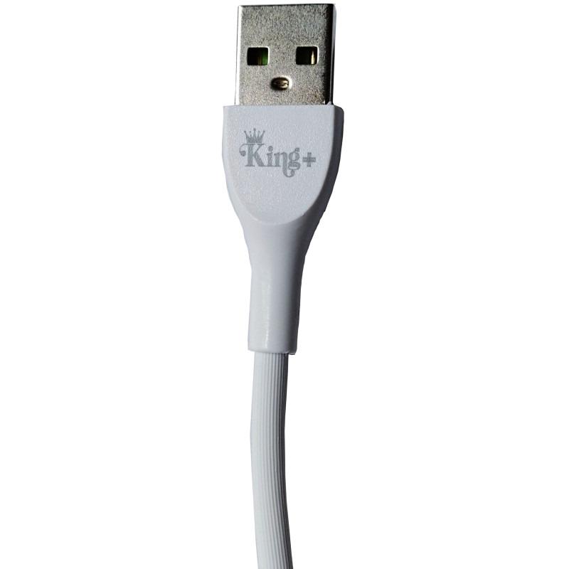 کابل تبدیل USB به microUSB کینگ پلاس مدل HK-02