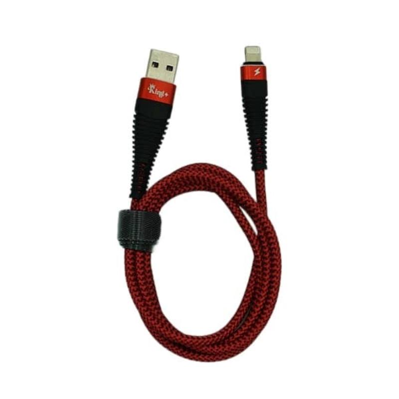 کابل تبدیل usb به لایتنینگ کینگ پلاس مدل Hk-04