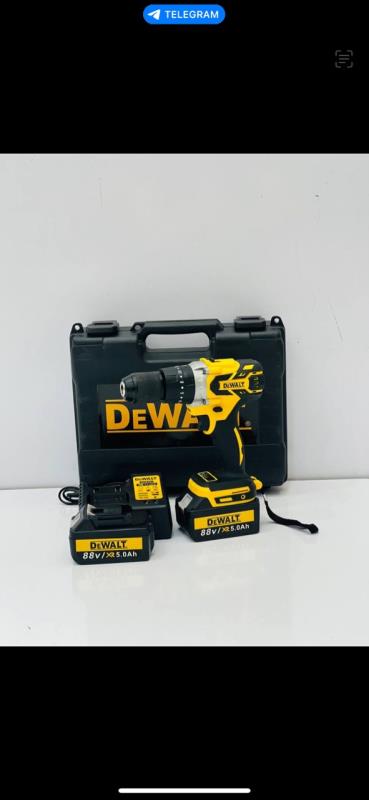 دریل شارژی 88 ولت دیوالت موتور براشلس مدل Brushless