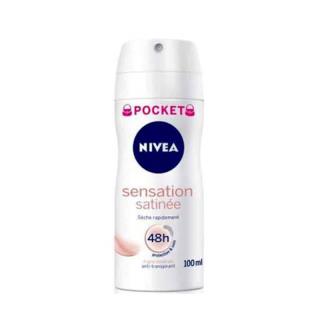 اسپری ضد تعریق زنانه نیوآ مدل Sensation Satinee حجم 100 میلی لیتر