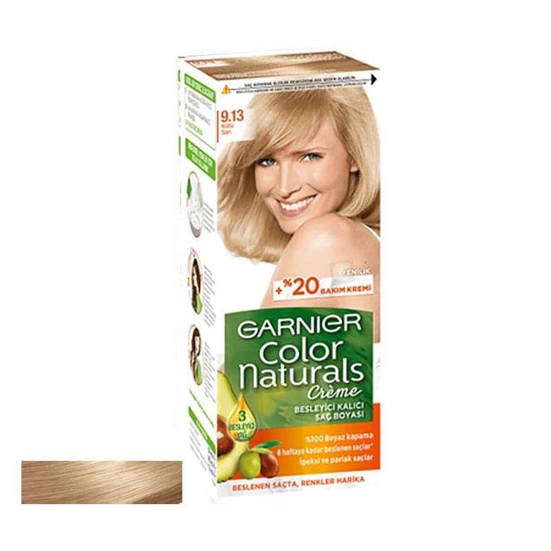 رنگ مو شماره 9.13 گارنیر Garnier Naturals بلوند بژ روشن
