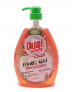 مایع ظرفشویی Dual Power مدل Piatti Gel Agrumi