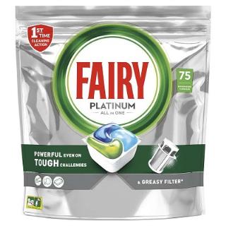 قرص ماشین ظرفشویی پلاتینیوم 75 عددی فیری FAIRY
