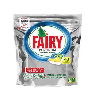 قرص ماشین ظرفشویی فیری 43 عددی پلاتینیوم