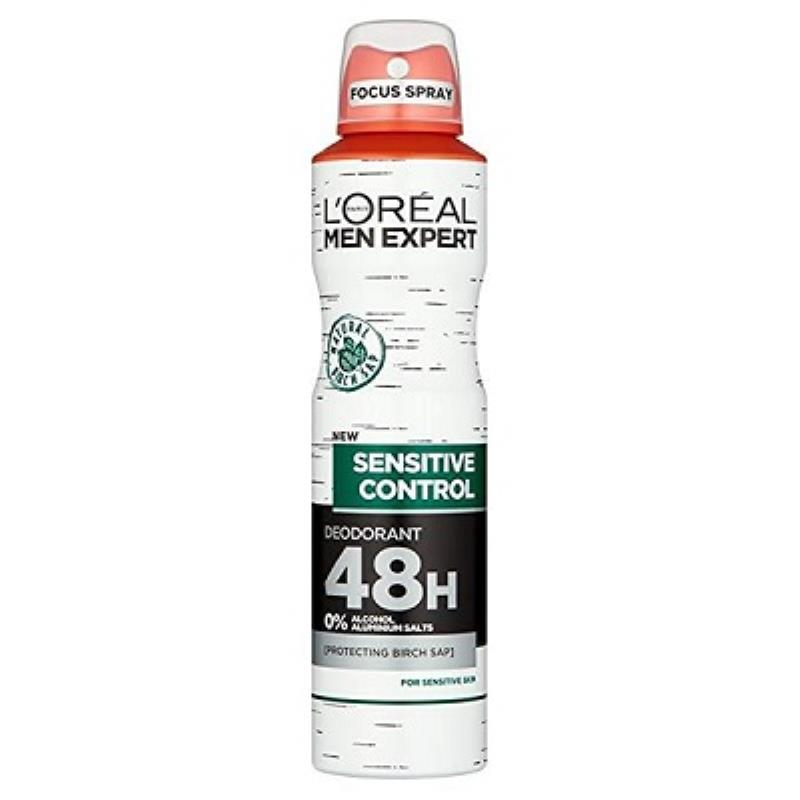 اسپری ضد تعریق مردانه لورال سری Men Expert مدل Shirt Protect 48H