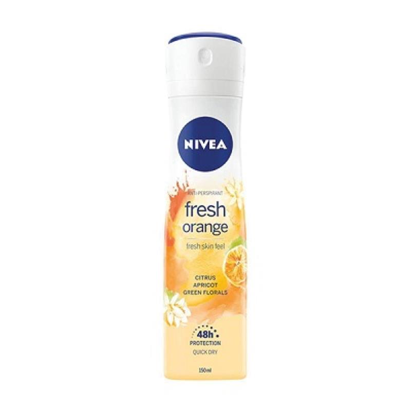 اسپری نیوآ nivea fresh orange حجم 150 میلی لیتر