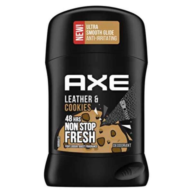 مام صابونی مردانه آکس Axe مدل Leather & Cookies حجم 50 میلی لیتر