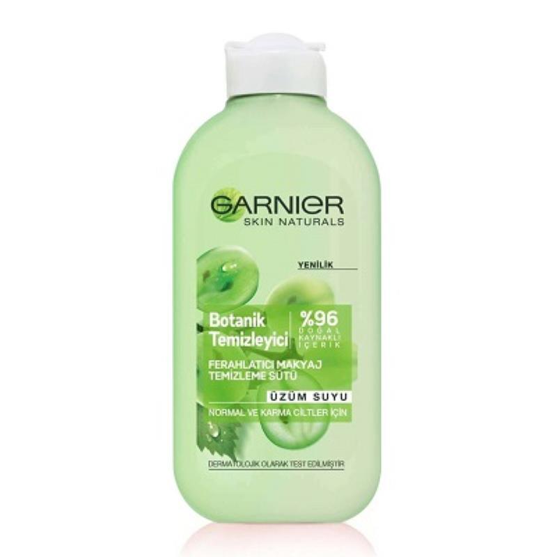 شیر پاک کن گارنیر با عصاره انگور Garnier حجم 200 میلی لیتر