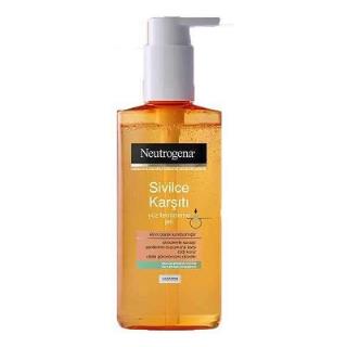 ژل شستشو صورت نیتروژنا مدل ضد آکنه زرد چوبه