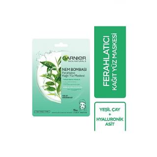 ماسک ورقه ای بمب آبرسان گارنیر مدل ferahlatici kagit yuz maskesi