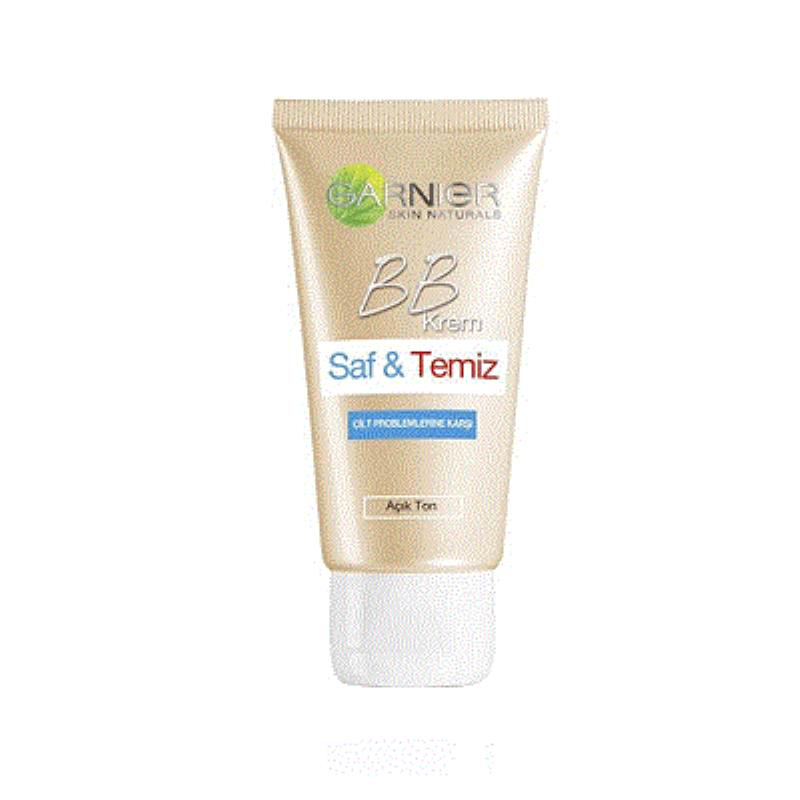 بی بی کرم گارنیر مدل Saf & Temiz رنگ روشن
