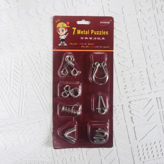 بازی فکری گره فلزی 7 عددی