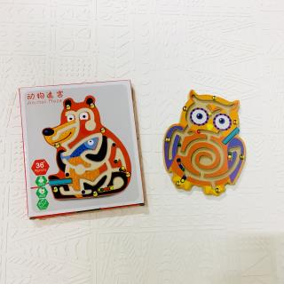 بازی تمرکزی ماز مگنتی حیوانات طرح جغد