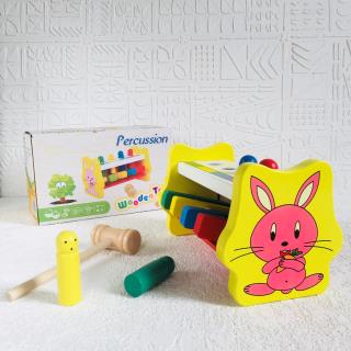 بازی آموزشی کوبه چوبی پرتاب آدمک