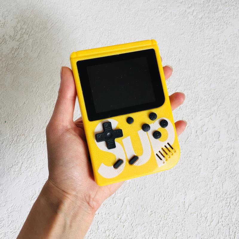 کنسول بازی قابل حمل ساپ گیم باکس مدل Plus 400 (زرد)