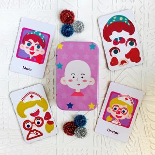 پازل مگنتی تغییر چهره دختر شاد