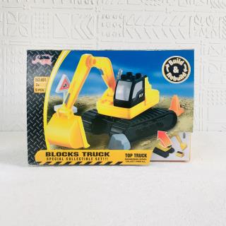 بازی لگو ماشین راهسازی قطعه درشت کد 601