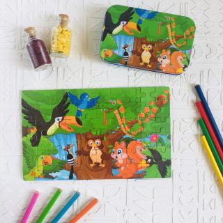 پازل 60 تکه حیوانات جنگل 5