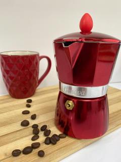 موکاپات قرمز برند جنوا دوکاپ و سه کاپ