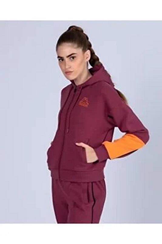 لباس ورزشی زنانه کاپا لوگو داگو کلارت قرمز-نارنجی تاپ 341H3PW