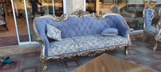 مبل کلاسیک ست 9 نفره مدل صدفی