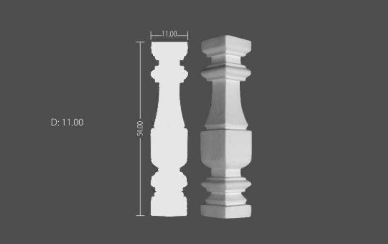 صراحی پلی یورتان کد BO-054