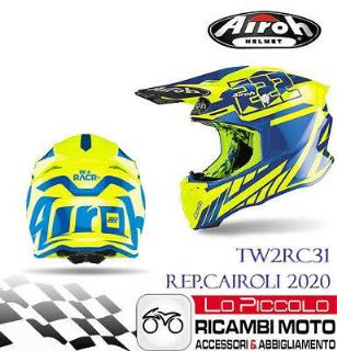 کلاه کاسکت ایرو airoh مدل TW2RC31 سایز XL