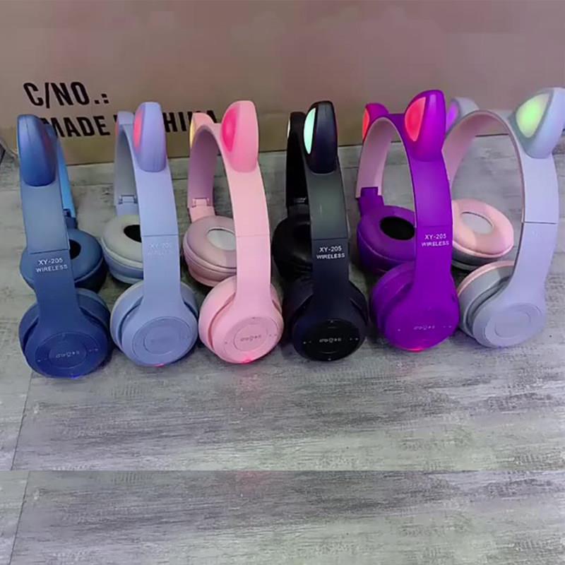 هدفون بلوتوثی مدل Cat-Ear XY-205
