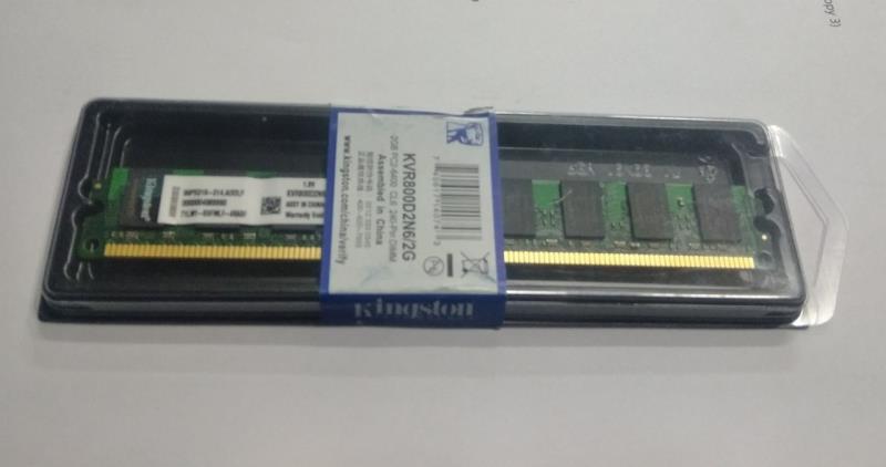 رم کامپیوتر 2گیگابایت  DDR2 تک کاناله 800 مگاهرتز کینگستون