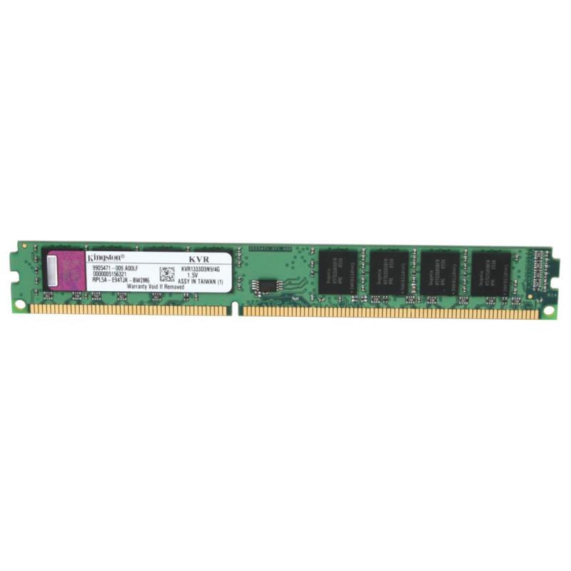 رم کامپیوتر 4گیگابایت DDR3 1333 CL9 کینگستون  KVR1333D3N9