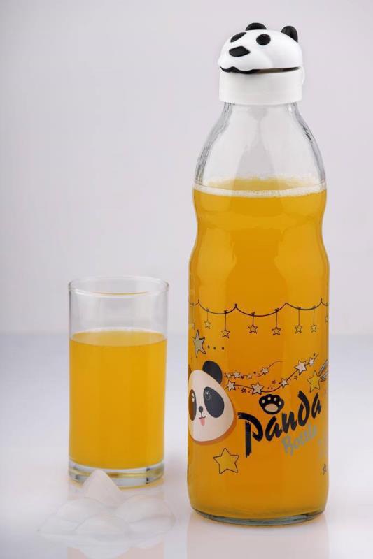 بطري شیشه ای پاندا ( 12 عددی )