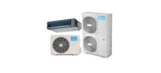 داکت اسپلیت میدیا به ظرفیت30000btu/h با ضمانت گلدیران