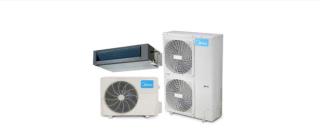 داکت اسپلیت میدیا به ظرفیت36000btu/hبا ضمانت گلدیران