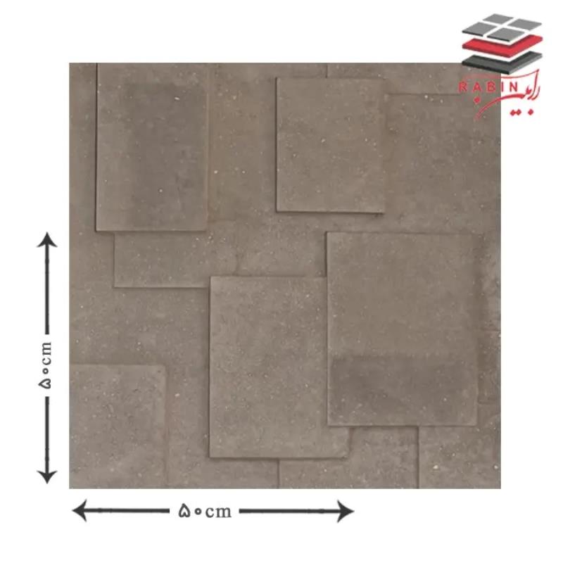 نمای پلیمری طرح هندسی