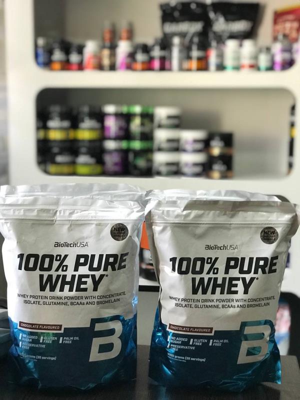 وی پیور بایوتک ۱۰۰ درصد ۱ کیلویی pure whey BIOTECH 100%