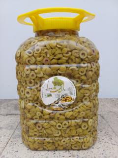 زیتون شور اسلایسی سبز طارم (اهمیت) 6000 گرم