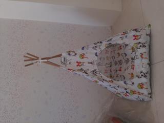 جای خواب سگ و گربه مدل سرخپوستی سایز S