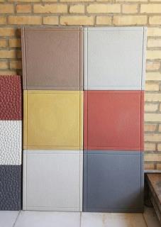 موزاییک پلیمری طرح دورقاب چرمی ۴۰/۴۰