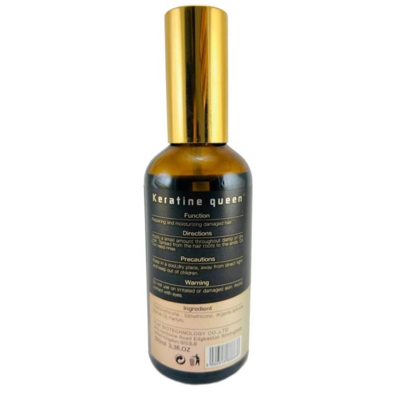 روغن مو کراتین کوئین مدل آرگان حجم 100 میلی لیتر