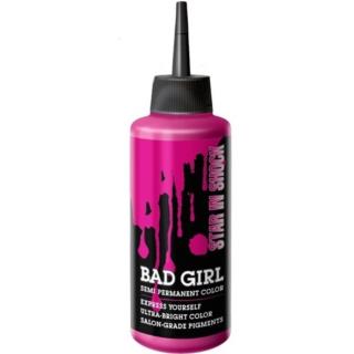 شامپو رنگساژ مو بد گرل مدل STAR IN SHOCK حجم 150 میل رنگ سرخابی