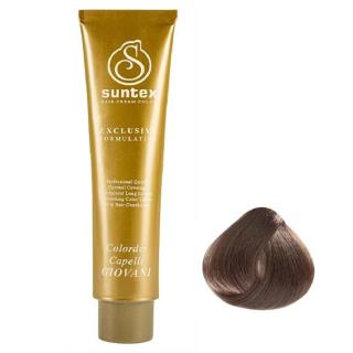 رنگ مو سانتکس شماره 5/8 مدل 2023 رنگ قهوه ای شکلاتی روشن 120 میل