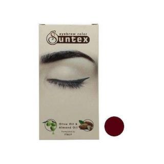 کیت رنگ ابرو سانتکس (Suntex) شماره E7.58 رنگ ماهگونی شکلاتی30 میل