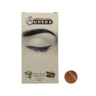 کیت رنگ ابرو سانتکس (Suntex) شماره HO6-E7.34 رنگ عسلی حجم 30 میل