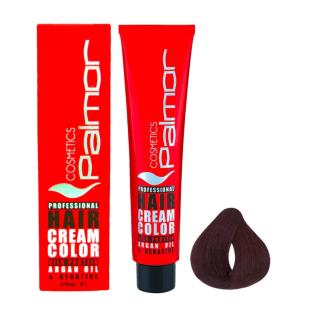 رنگ مو پالمور شماره 5.65 رنگ قهوه ای تنباکویی روشن حجم 120 میل