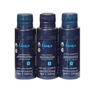 کراتین مو پرفکت لیس مدل ادونس حجم 100 میلی لیتر مجموعه ۳ عددی