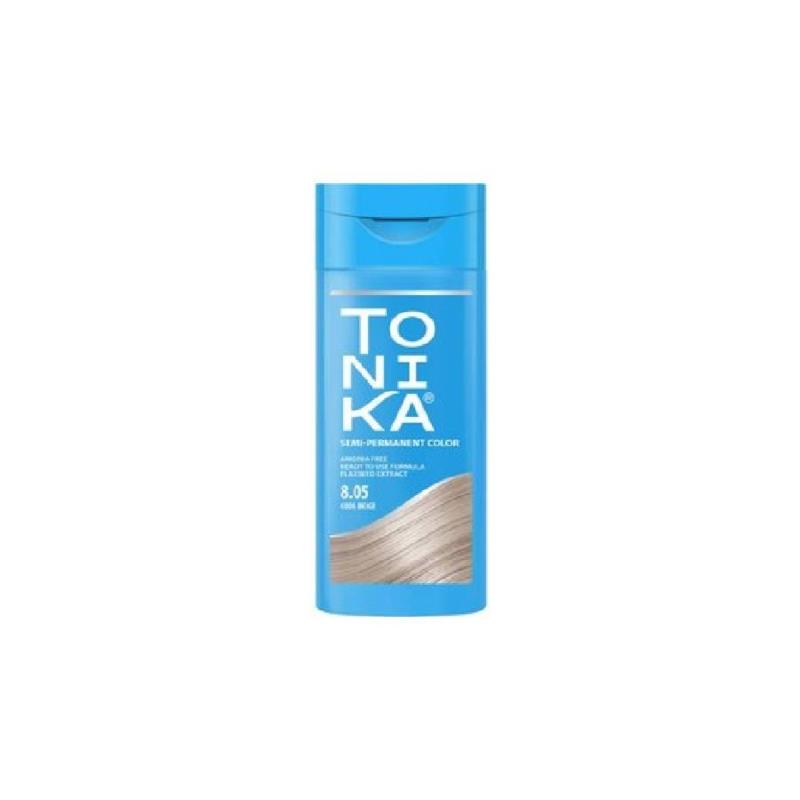 شامپو رنگ مو تونیکا (Tohnka) شماره 8.05 رنگ بژ سرد 150 میلی لیتر