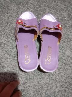 دمپایی بچگانه بنفش طبی سایز ۳۳