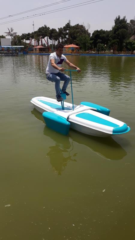 قایق پدالی دوچرخه ای دونفره و تک نفره