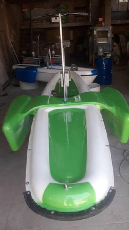 قایق پدالی دوچرخه ای دونفره و تک نفره