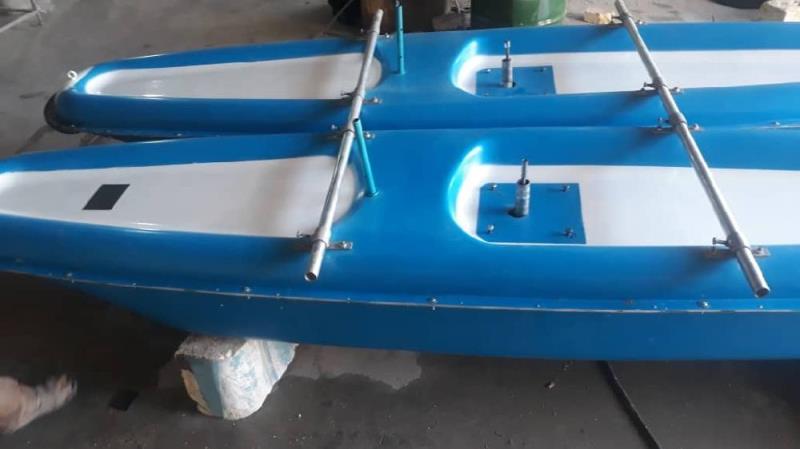 قایق پدالی دوچرخه ای دونفره و تک نفره